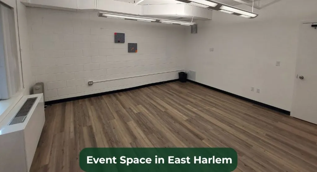 152-G: Team Event Space in East Harlem (Monthly)