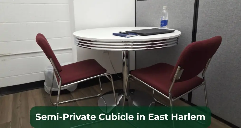 152-D: Semi-Private Cubicle in East Harlem, New York City (Monthly)