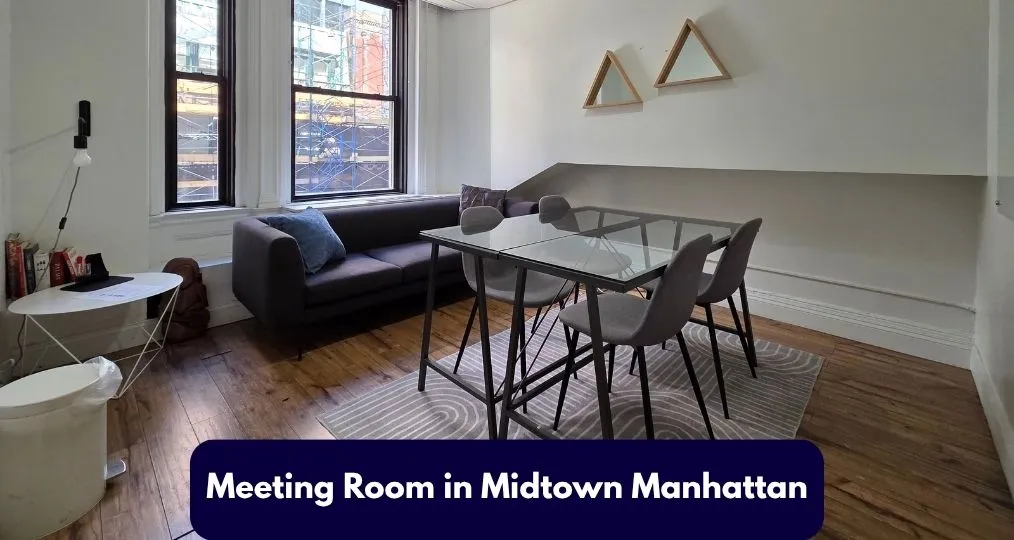 704-H: 4-Person Private Office in Manhattan, New York City (Monthly)