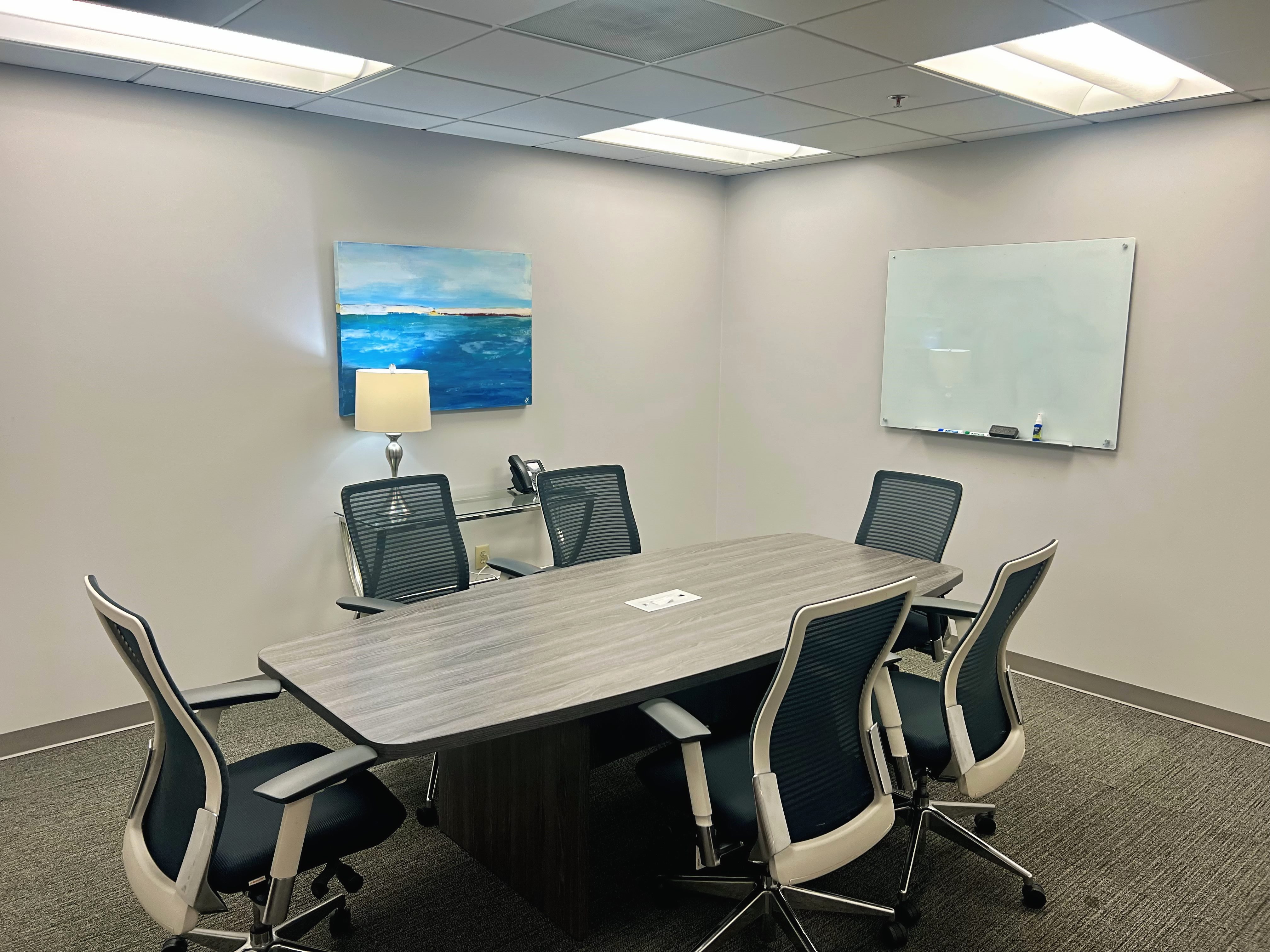 Peach Room- 6 Person Interior Conference Room: SaGE@235Peachtree in Atlanta, Georgia