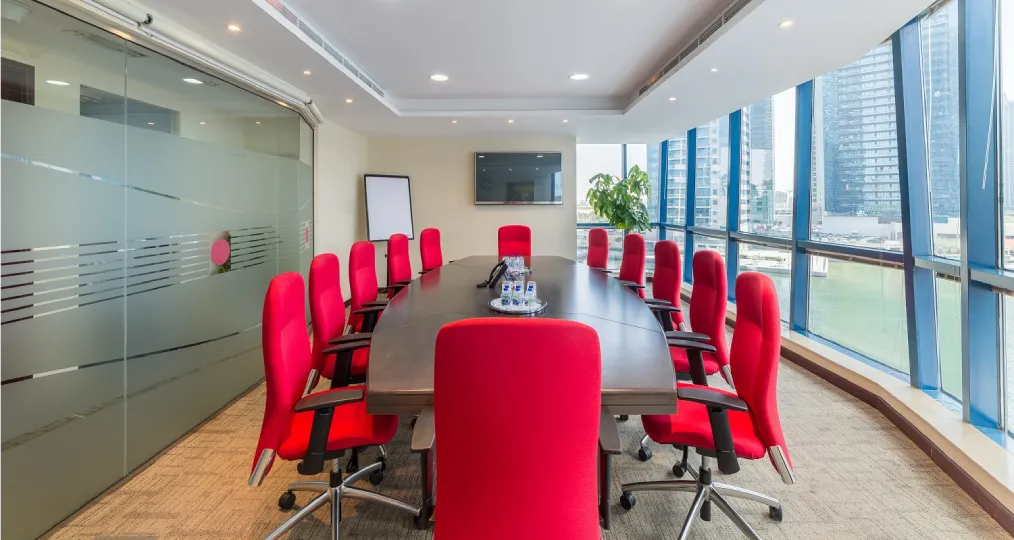 12-Person Boardroom Conference Space | X2 Tower, Dubai