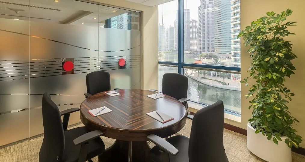 Private 4-Person Meeting Room | X2 Tower, Dubai